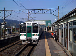 福島の列車