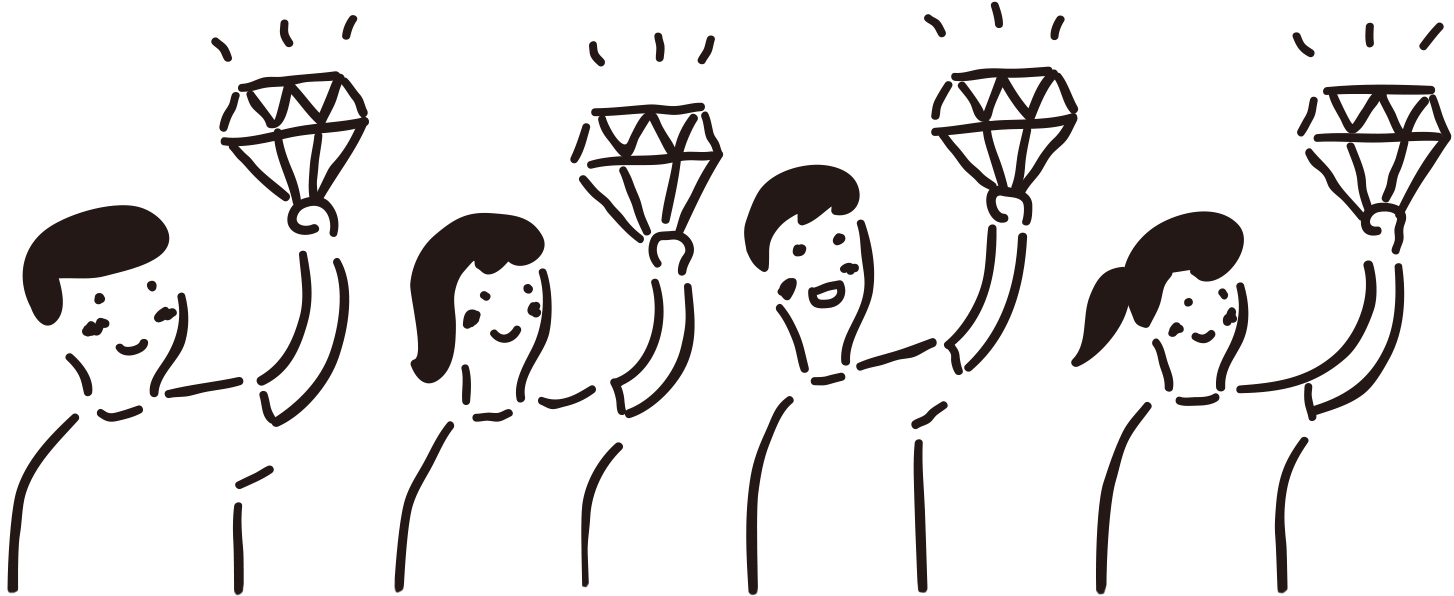 1つ1つの取り組みから、あなたにあったブランディングをみつけていきます。